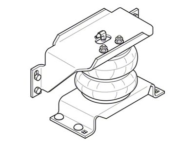 Firestone Ride-Rite Air Helper Spring Kit Rear 07-17 Dodge RAM - 2478