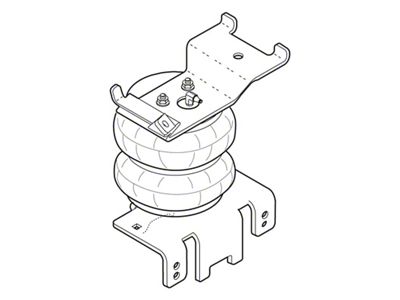Firestone Ride-Rite Air Helper Spring Kit Rear 04-15 Nissan Titan - 2355