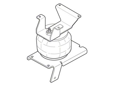 Firestone Ride-Rite Air Helper Spring Kit Rear 03-09 GM G1500 - 2423