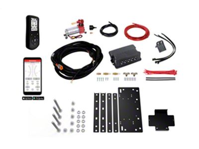 Firestone Ride-Rite Air Command Wireless App/Remote Side to Side Leveling Kit; Standard Duty; Dual Path (Universal; Some Adaptation May Be Required)