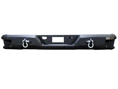 Fishbone Offroad 07-13 Chevy Silverado 1500 Rear Bumper - Black - FB22367