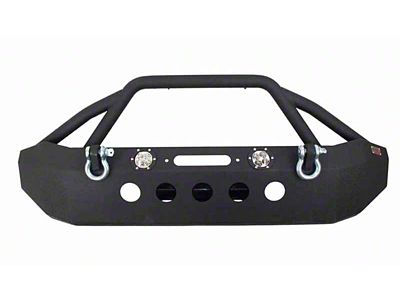Fishbone Offroad 07-18 Jeep Wrangler Front Winch Bumper W/LEDs Full - FB22003