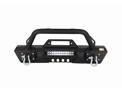 Fishbone Offroad 07-18 Jeep Wrangler JK Frnt Stubby Winch Bumper - FB22004