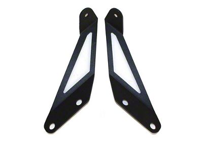 Fishbone Offroad 07-18 Jeep Wrangler JK Hood Light Mount Brackets - FB21066