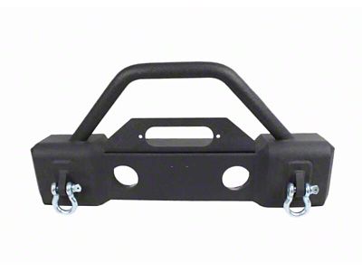 Fishbone Offroad 07-18 Jeep Wrangler JK Stubby Bumper W/Tube Guard - FB22001