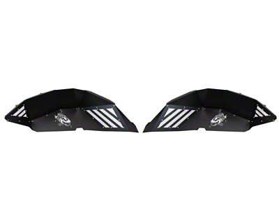 Fishbone Offroad 2018+ Jeep Wrangler - Black Powdercoat Rear Inner - FB33193R