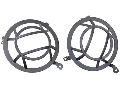 Fishbone Offroad 2018+ Jeep Wrangler JL Aluminum Headlight Guards - FB21120