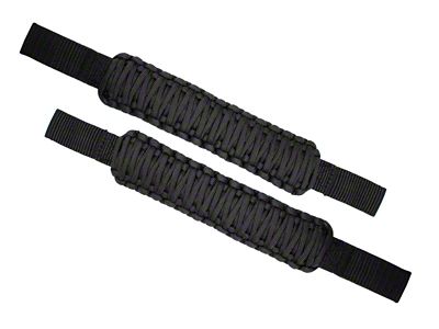 Fishbone Offroad Head Rest Paracord Grab Handles - Black - FB55281
