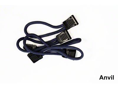 Fishbone Offroad Paracord Zipper Pulls 5 Pcs Anvil - FB51279-F