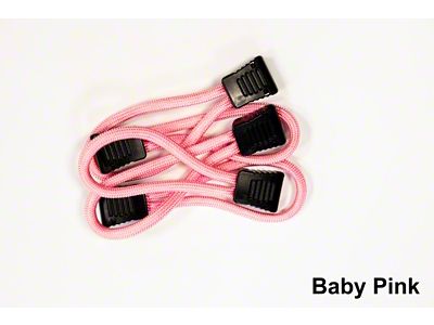 Fishbone Offroad Paracord Zipper Pulls 5 Pcs Baby Pink - FB51279-Q