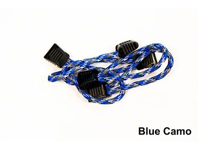 Fishbone Offroad Zipper Pulls; Blue Camo