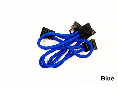 Fishbone Offroad Paracord Zipper Pulls 5 Pcs Blue - FB51279-U