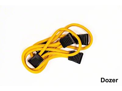 Fishbone Offroad Paracord Zipper Pulls 5 Pcs Dozer - FB51279-D
