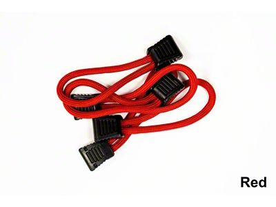 Fishbone Offroad Paracord Zipper Pulls 5 Pcs Neon Orange - FB51279-N