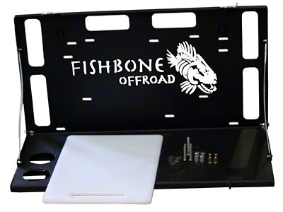 Fishbone Offroad Tailgate Table - Black - FB21358