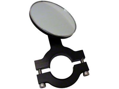 Fishbone Offroad Tube Door Mirror Billet Aluminum - Black Powdercoat - FB21114