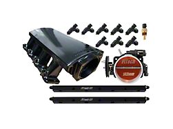 FiTech Fuel Injection Loaded LS3 Aluminum Intake Manifold Kit; 750 HP (Universal; Some Adaptation May Be Required)