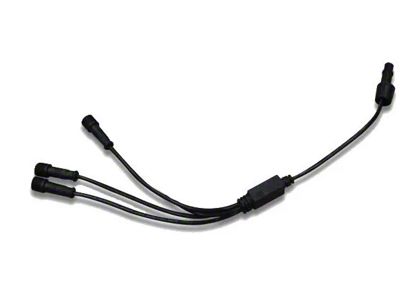 Flashtech V.3 Fusion Color Change RGB Rock Light Splitter; 3 to 1