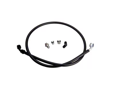 Fleece Performance Duramax Remote Turbo Oil Feed Line Kit for - FPE-DTFL-S3S4-0116