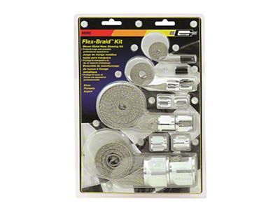 Mr. Gasket Flex-Braid Hose Sleeving Kit - 8092