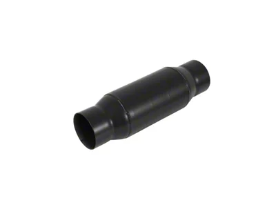 Flowmaster Outlaw Series Center/Center Shorty Race Muffler; 3-Inch Inlet/3-Inch Outlet (Universal; Some Adaptation May Be Required)