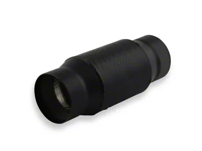 Flowmaster Outlaw Series Center/Center Shorty Race Muffler; 4-Inch Inlet/4-Inch Outlet (Universal; Some Adaptation May Be Required)