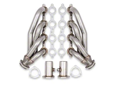 Flowtech 1-5/8-Inch LS Swap Shorty Headers; 304 Stainless; Natural Finish (Universal; Some Adaptation May Be Required)