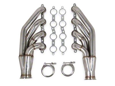 Flowtech 1-7/8-Inch LS Turbo Headers; 304 Stainless; Natural Finish (Universal; Some Adaptation May Be Required)