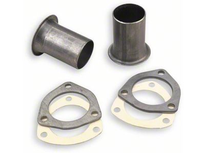 Flowtech Exhaust Header Reducers; 3 to 2.125-Inch (Universal; Some Adaptation May Be Required)