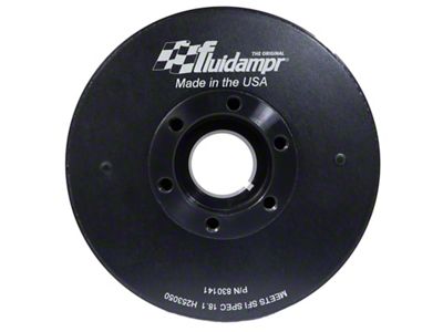 Fluidampr 17-19 GM 6.6L Duramax Steel Externally Balanced Damper - 830141