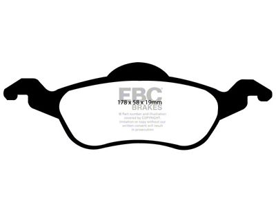 EBC Brakes Redstuff Brake Pad Sets Fronts Only - Focus - DP31185C