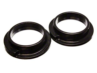 Energy Suspension 00-04 Ford Focus Black Rear Coil Spring Isolators - 4.6105G