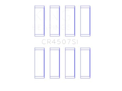 King Engine Bearings Mazda Mzr 2.3L 16V/Ford Duratec 2.3L 16V - CR4507SI0.5