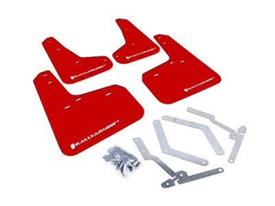 Rally Armor 12-19 Ford Focus ST / 16-19 RS Red - MF27-UR-RD/WH