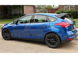 RS Performance Package Rear Spoiler; Primer Black (13-18 Focus Hatchback)