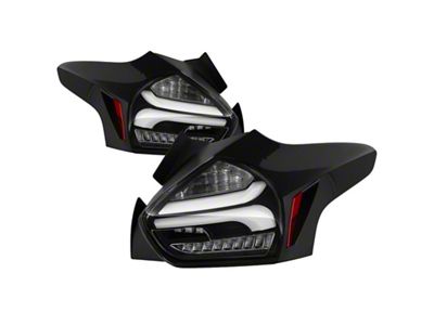 Spyder Auto 15-17 Ford Focus Hatchback LED Tail Lights w/Indicator/Reverse - 5085719