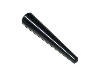 Torque Solution Black Billet Shorty Antenna: Ford Focus 1998-2007 - TS-BA-BL15-1