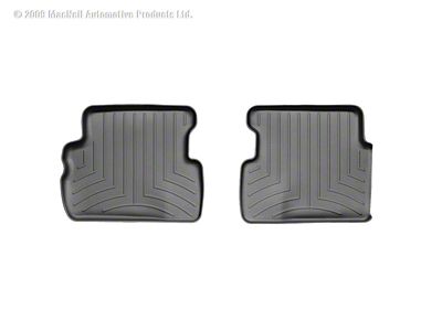 Weathertech 08-11 Ford Focus Rear FloorLiner - Black - 441902