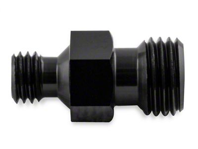 NOS Fogger Nozzle Jet Fitting; -3AN x 1/4-28 in. NPT; Straight; Aluminum; Black; - 17958
