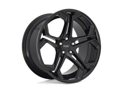 Foose Impala Gloss Black Wheel; 20x10.5; 40mm Offset