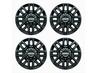 Ford Performance Lariat Sport Gloss Black 4-Wheel Kit with TPMS Sensors; 20x8; 40mm Offset; 8x170mm Bolt Pattern; 125.50mm Hub Bore