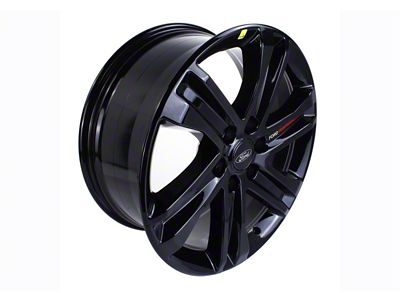 Ford Performance Six Spoke Gloss Black 4-Wheel Kit with TPMS Sensors; 20x8.5; 44mm Offset