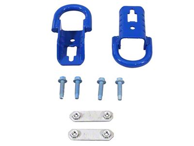 Ford Performance 15-22 F-150 Tow Hooks - Blue Pair - M-18954-F15B