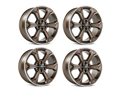 Ford Performance Sinister Bronze 4-Wheel Kit with TPMS Sensors; 22x9.5; 44mm Offset
