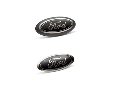 Ford Performance 20-22 Super Duty Black Oval Kit w/o Camera - M-1447-SDB