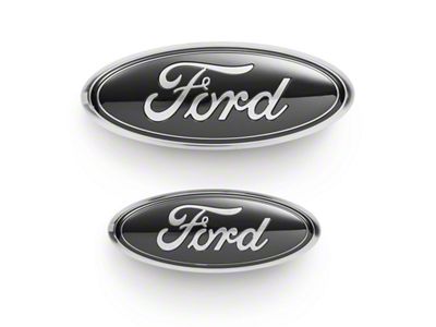 Ford Performance 2019-2022 Range Black Oval Kit - Pair - M-1447-RNGR
