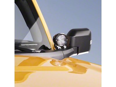 Ford Performance 2021+ Bronco Mirror Mounted 4in Rigid LED - M-15200K-BML