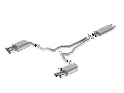 Ford Performance 2024 Mustang 5.0L Touring Non-Active Cat-Back Exhaust w/GT - M-5200-M5TCV