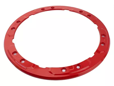 Ford Performance 21-22 Bronco Bead Lock Trim Ring - Red - M-1021-BLR