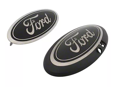 Ford Performance 21-22 F-150 Black Oval Kit w/Camera Provision - M-1447-FBC1